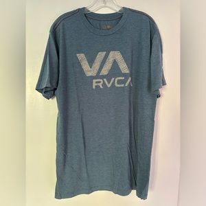 RVCA T-shirt - blue - large